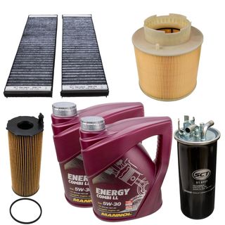 Audi A6 C6 2 7 Tdi 05 11 Oil Filter 10l Diesel Longlife Engine Oil Service Kit Ebay