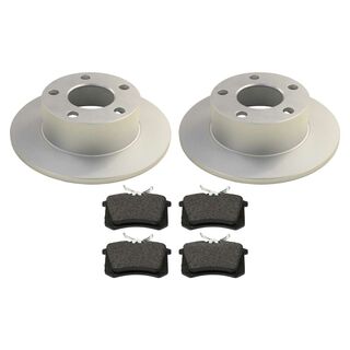 Bremsen Set hinten beschichtet/coated für VW Passat (3B,3BG) SKODA Superb