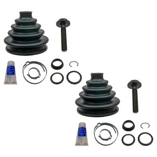 Achsmanschetten Satz vorn (2x) für AUDI 100 A6 4A C4 A4 quattro VW Passat 3B syncro 4motion