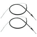 Handbremsseil (2x) VW Passat 35i Scheibenbremse hinten ab...