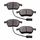 Bremsen-Set vorn + hinten 1LB für AUDI A4 8E B6 B7 Cabriolet 8H SEAT Exeo