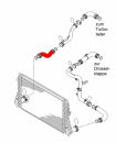 Ladeluftschlauch unten rechts 1.9 TDI AUDI A3 VW Golf 5...