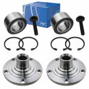 Radnabe + SKF Radlager Set vorn AUDI A4 (8D,B5) A6...