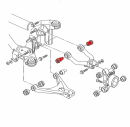 Querlenkerbuchse Hinterachse oben AUDI A6 (4B,C5) quattro...