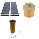 Filter-Set Inspektionspaket (3teilig) für AUDI A6...