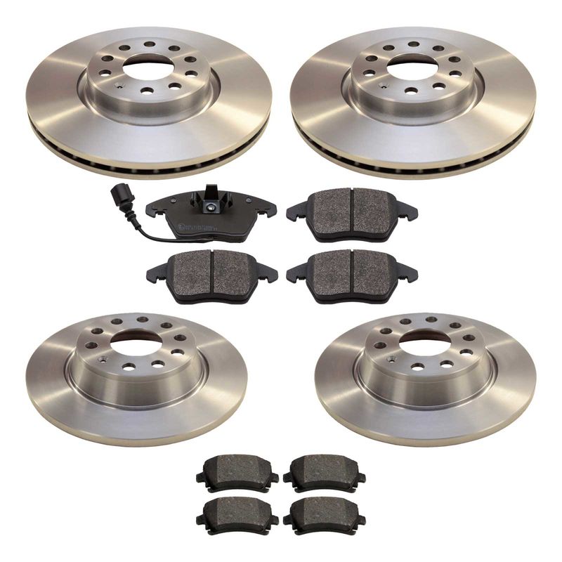 vw passat brake discs and pads